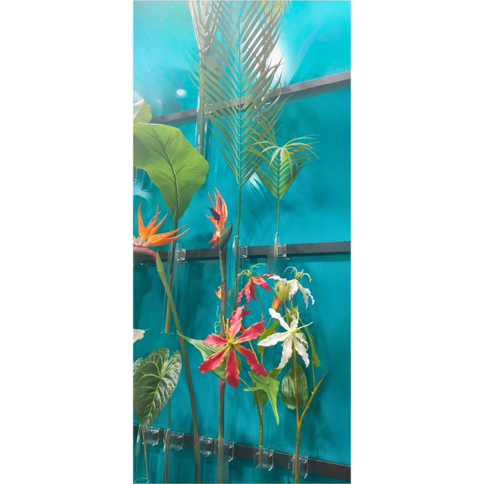 Palm Phoenix Leaf Green 105cm Set of 12