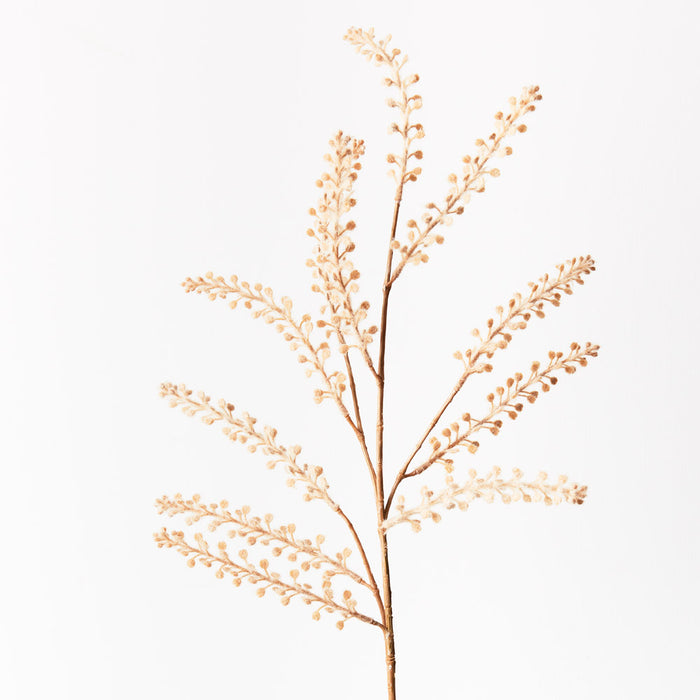 Peppergrass Spray Sand Brown 93cm Set of 12