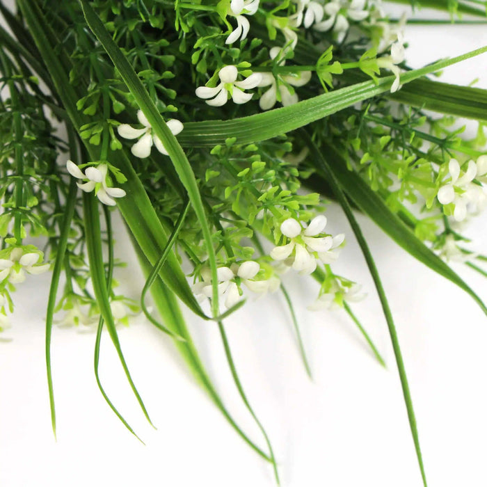 Artificial Daisy Grass Stem UV Resistant 30cm Set of 3