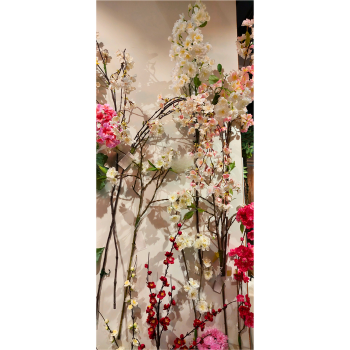 Cherry Blossom Branch Large Dark Pink 103cm Pack of 6