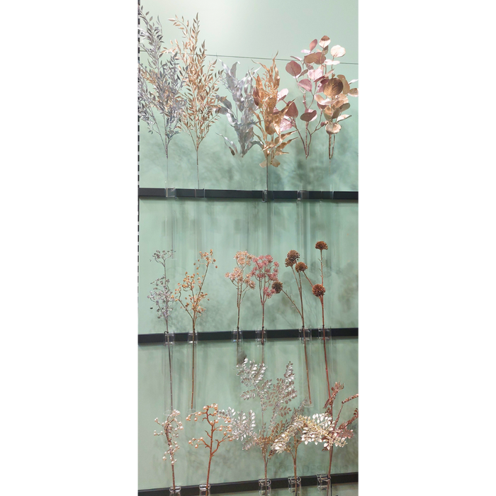 Aralia Metallic Spray Champagne 45cm - Pack of 12