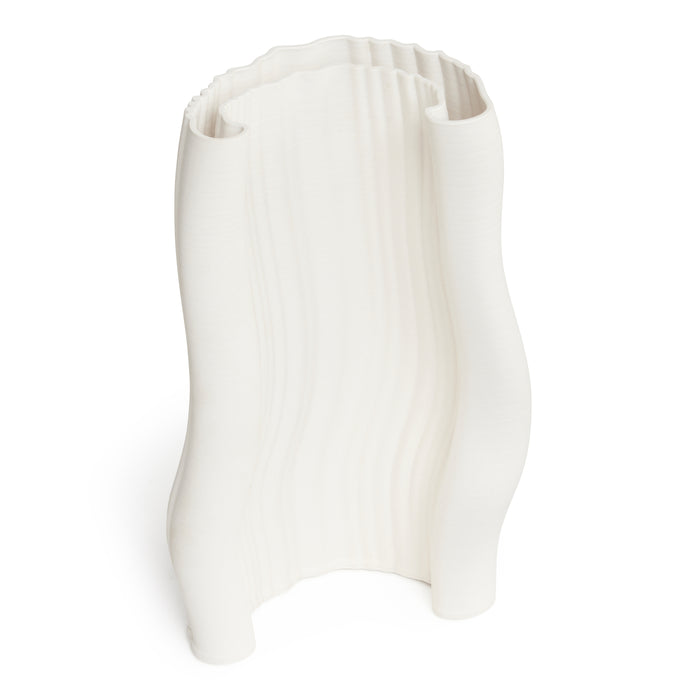 Mia White Vase 30cm