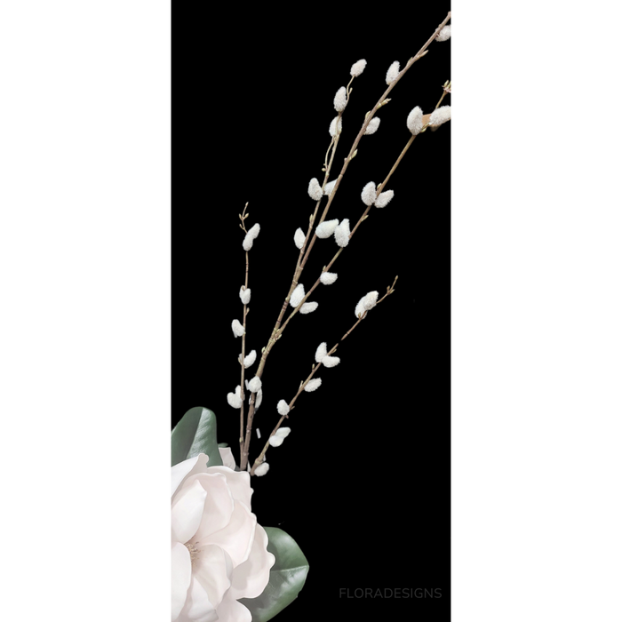Pussy Willow Spray Brown 116cm Set of 12