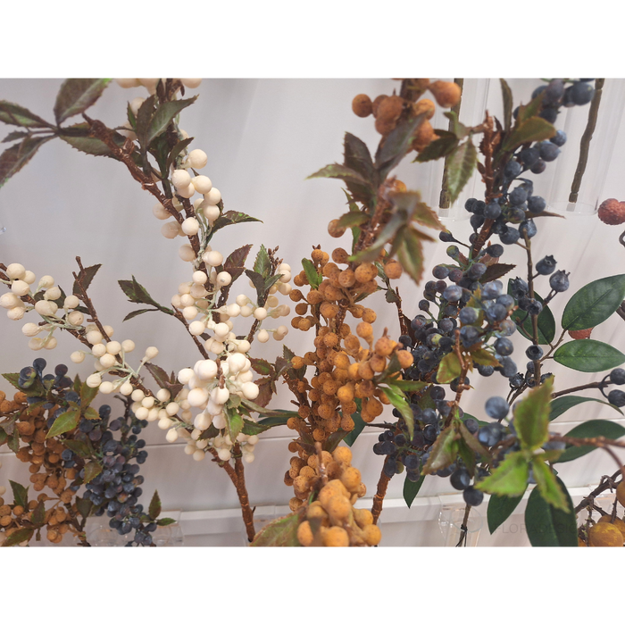 Berry Spray Natural 96cm Pack of 12