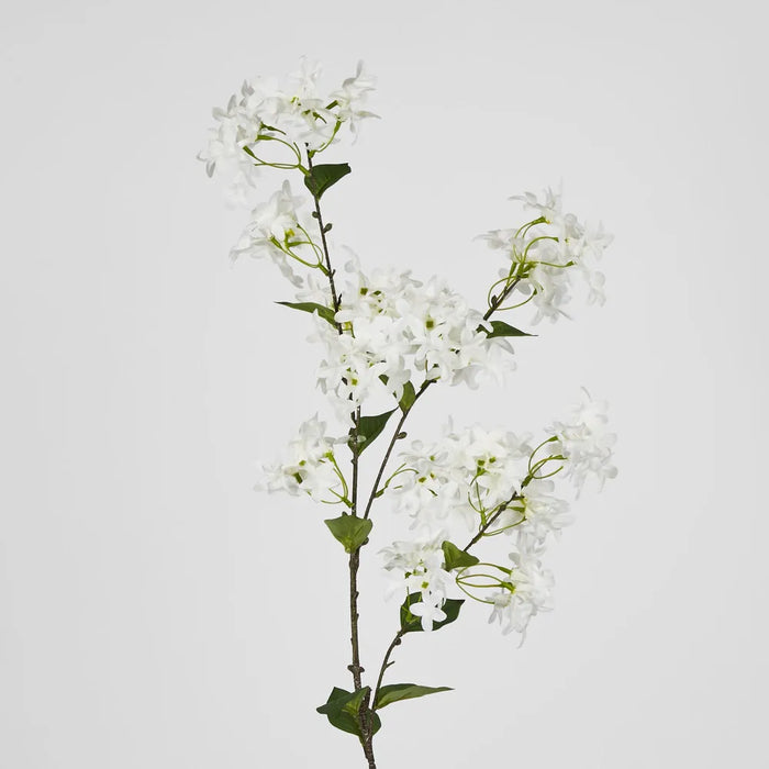 Blossom Spray 98cm White Pack of 12