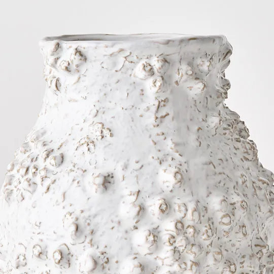 Coraline Vase 34cm White Pack of 2