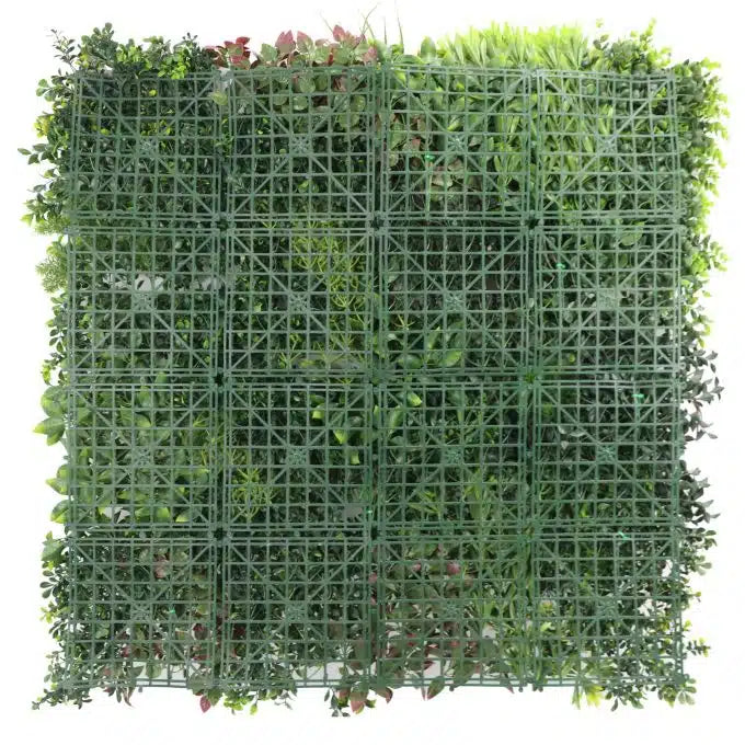 Luxury Evergreen Rainforest Recycled Vertical Garden Green Wall UV Resistant 100cm x 100cm