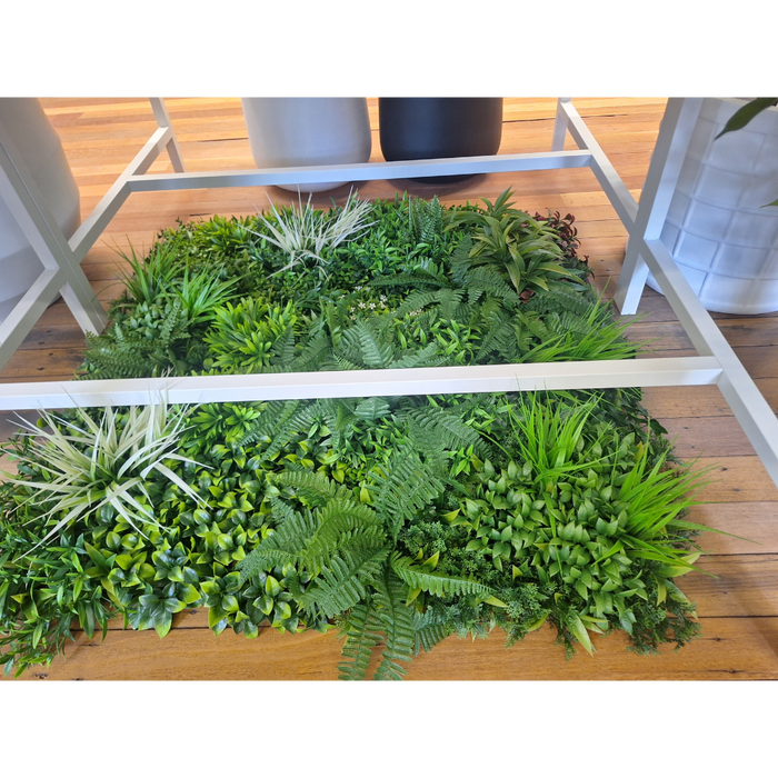 Fern Lush Mixed Vertical Garden UV Resistant Green 100cm Pack of 2