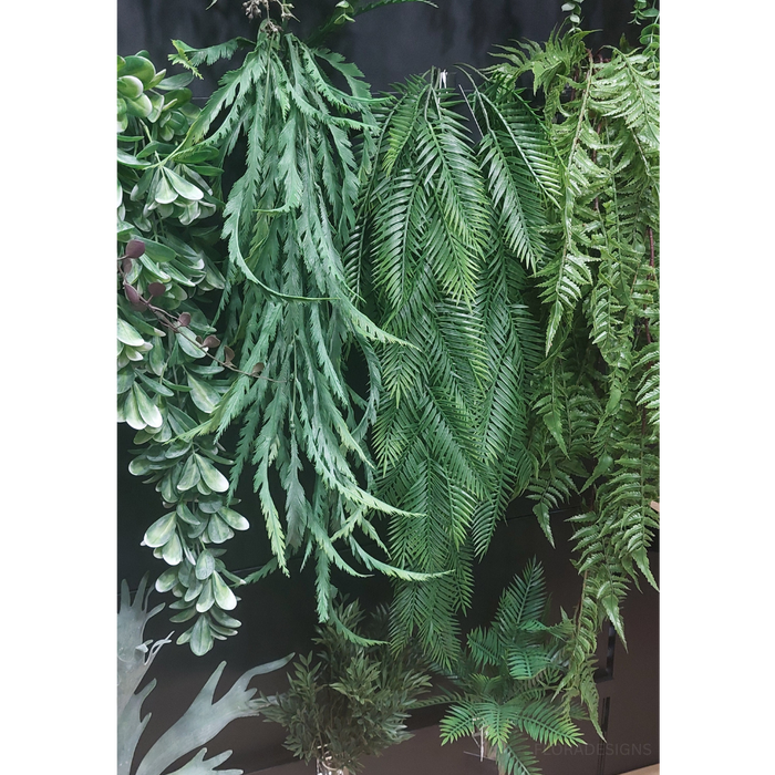 Birds Nest Fern Hanging Bush Green 89cm Pack of 12