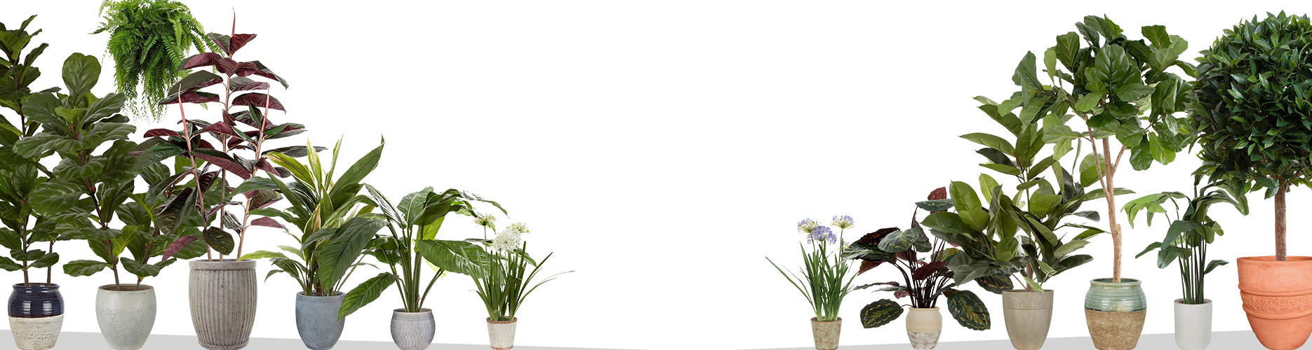 Artificial Plants, Trees, & Flowers Hero Image