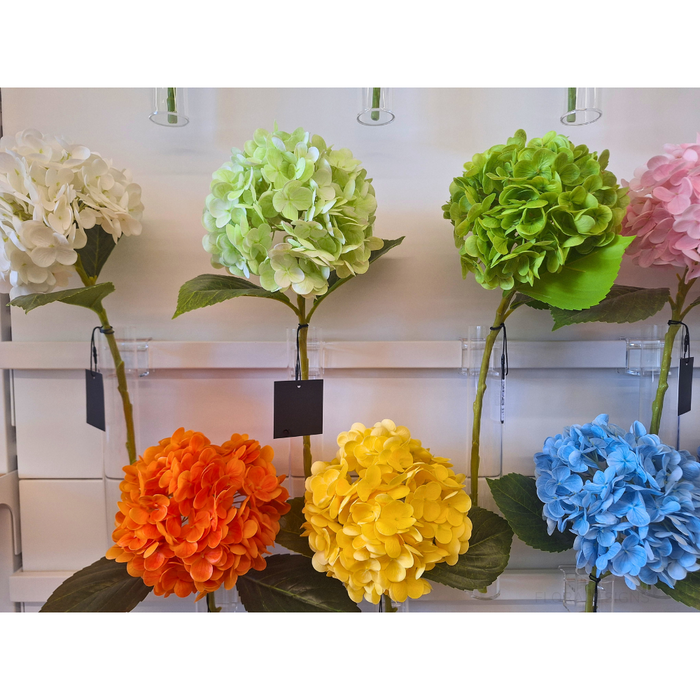 Hydrangea White 49cm Set of 12