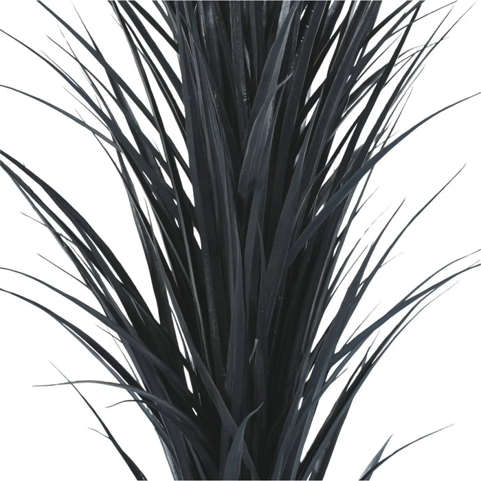 Long Yucca Grass Plant UV Resistant 115cm Black
