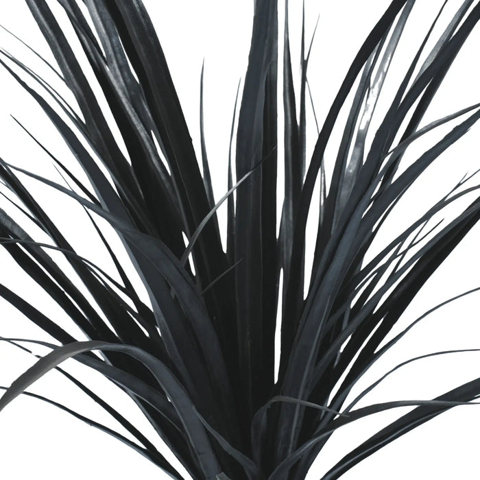 Long Yucca Grass Plant UV Resistant 75cm Black
