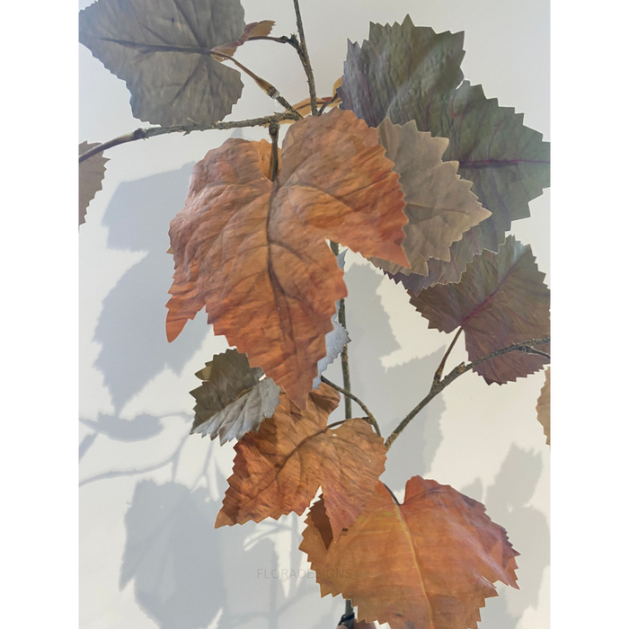 Maple Leaf Spray Rust 90cm Pack of 12