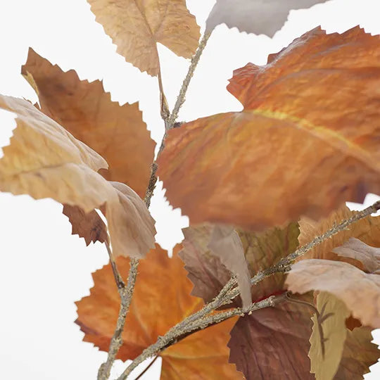 Maple Leaf Spray Rust 90cm Pack of 12