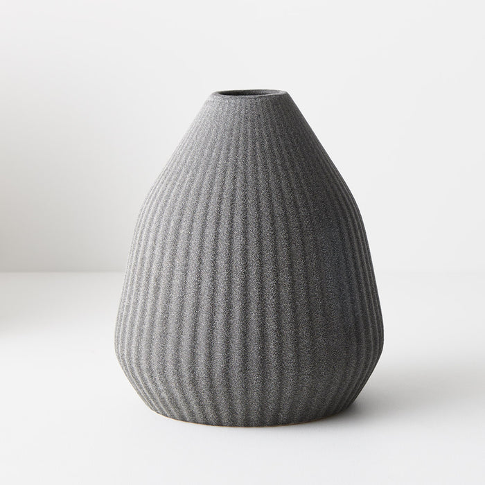 Pilu Vase Black 20cm Set of 2