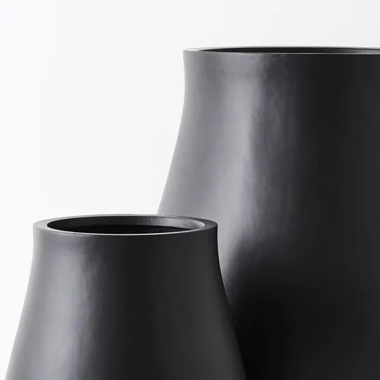 Pot Giga Black Set of Two 75cm