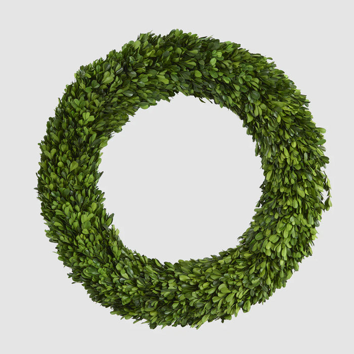 Preserved Boxwood Wreath 60cm