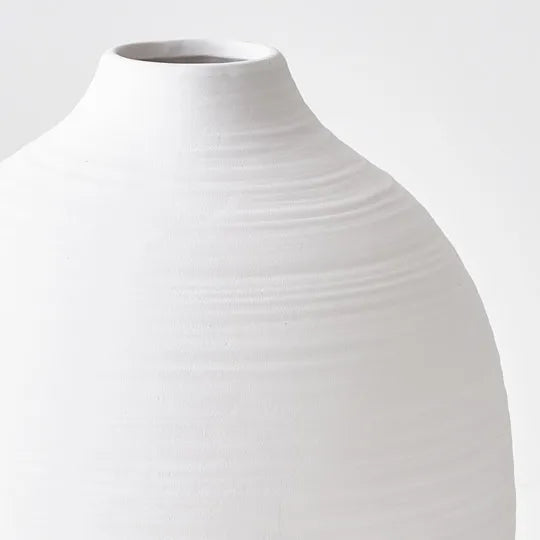Runiki Pot 30cm White Pack of 2