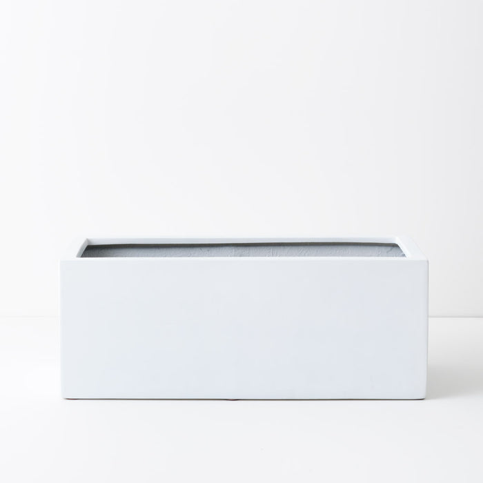 Scarlo Trough Planter Box 30cm White