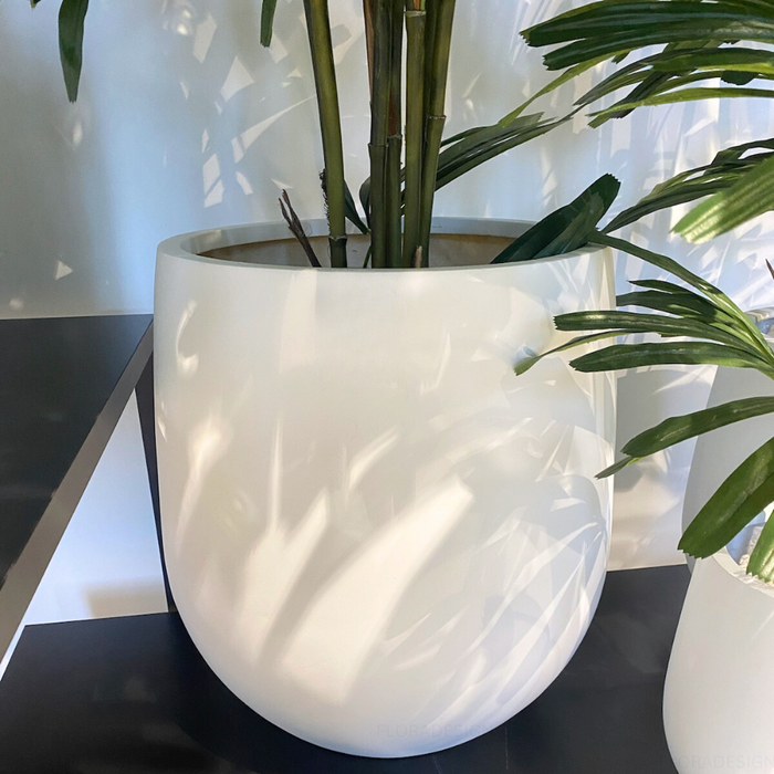 Sprout White Pot 52cm