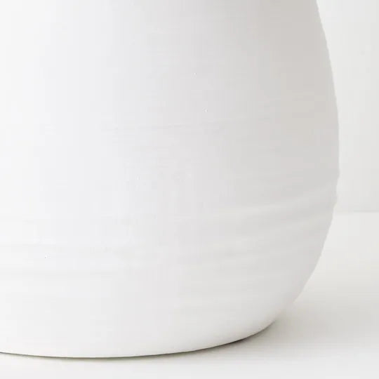 Takala Pot 25cm White Pack of 2