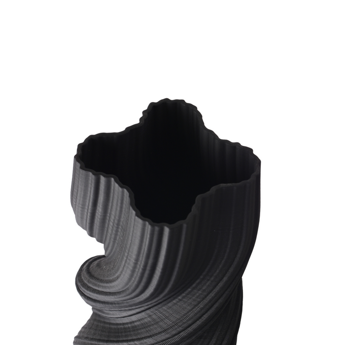 Willow Black Vase - 41cm