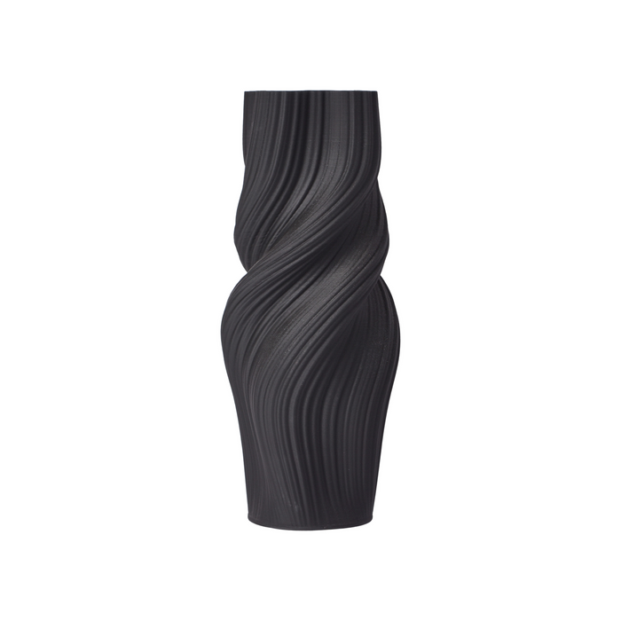 Willow Black Vase - 41cm