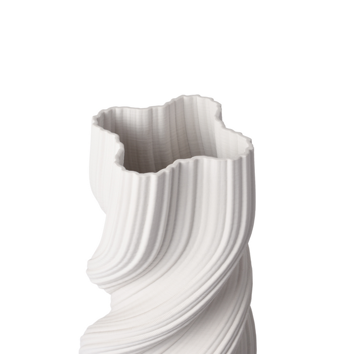 Willow White Vase - 41cm