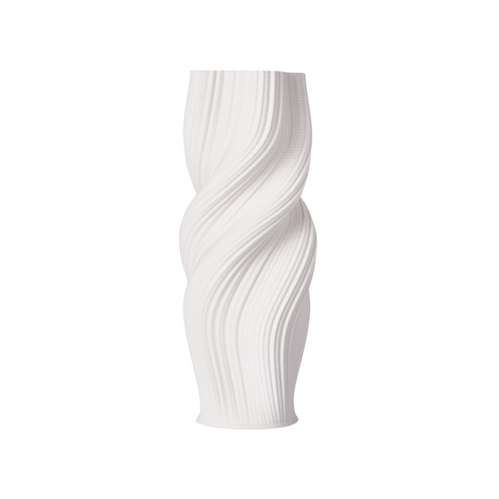 Willow White Vase - 41cm