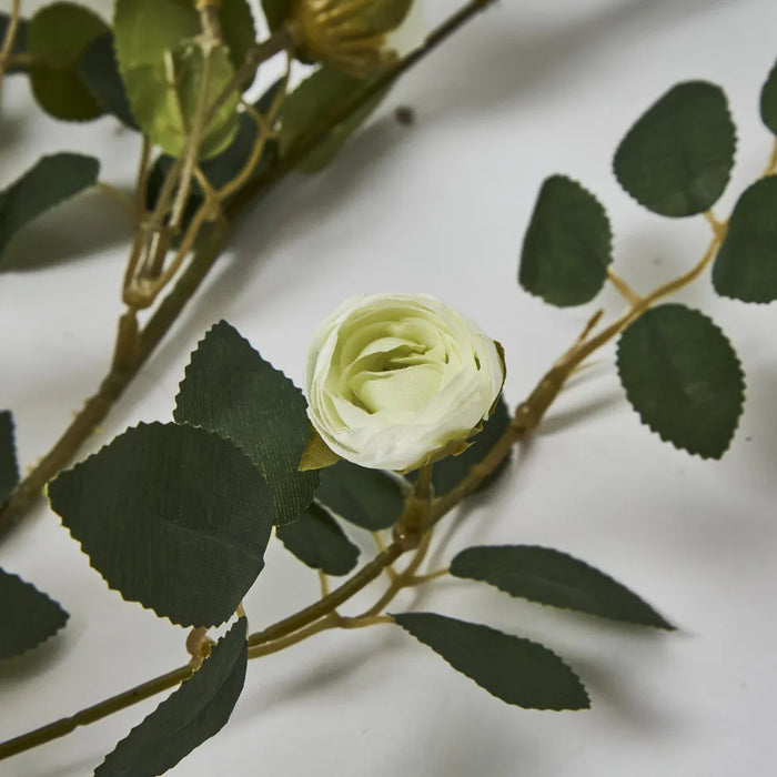 Rose Garland White 170cm Pack of 2