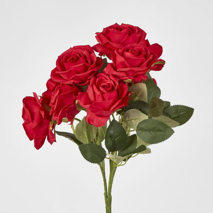 Lisa Rose Bunch 40cm Red - Pack of 12