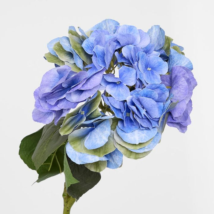 Real Touch Hydrangea Blue Blue 64cm Pack of 12