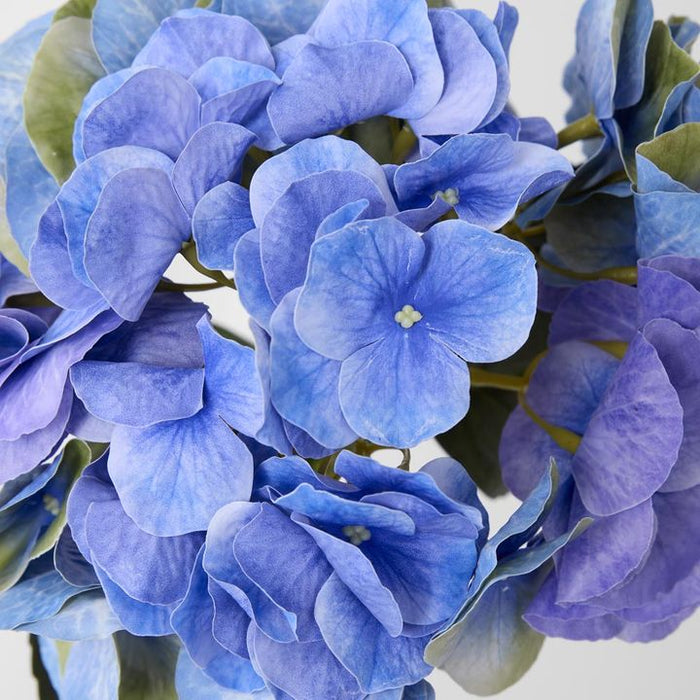Real Touch Hydrangea Blue Blue 64cm Pack of 12