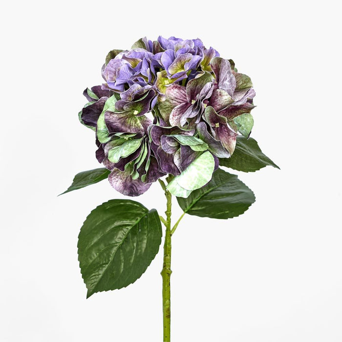 Real Touch Hydrangea Purple Purple 64cm Pack of 12