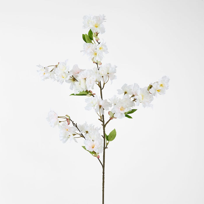 Cherry Blossom Stem White Pink 100cm - Pack of 12