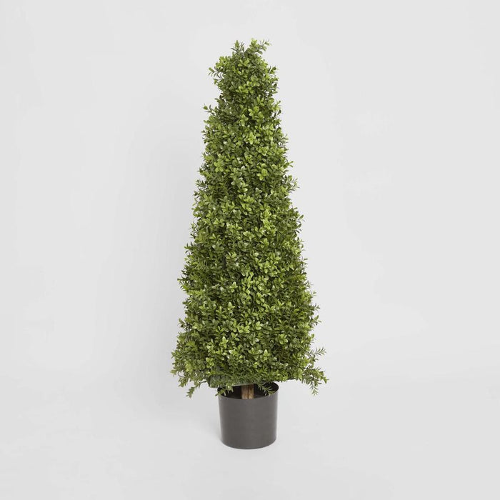 Boxwood Pyramid Topiary Tree 100cm