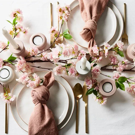 Blossom Cherry Garland Light Pink 180cm Set of 6