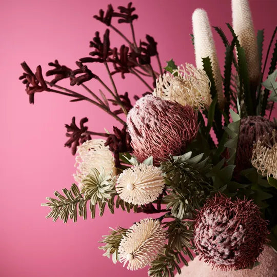 Banksia Spray Cream 66cm Set of 12