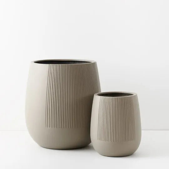 Dune Jethro Sand Pot 60cm - Set of Two