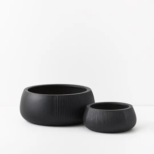 Dune Nejalo Black Pot 21cm - Set of Two