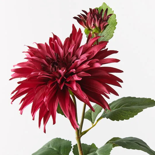 Dahlia Spray Fuschia 74cm - Pack of 12