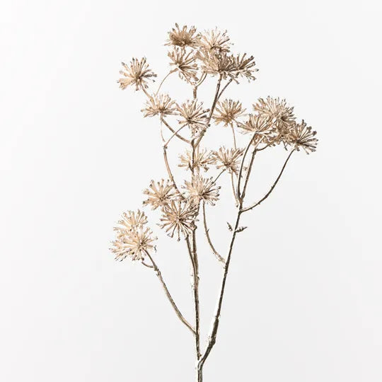 Aralia Metallic Spray Champagne 45cm - Pack of 12