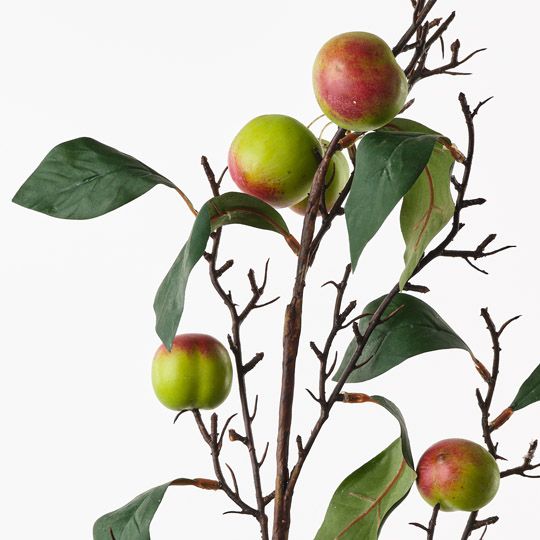 Plum Spray Green Red 84cm Pack of 12