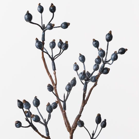 Rosehip Spray Blue 61cm Pack of 12