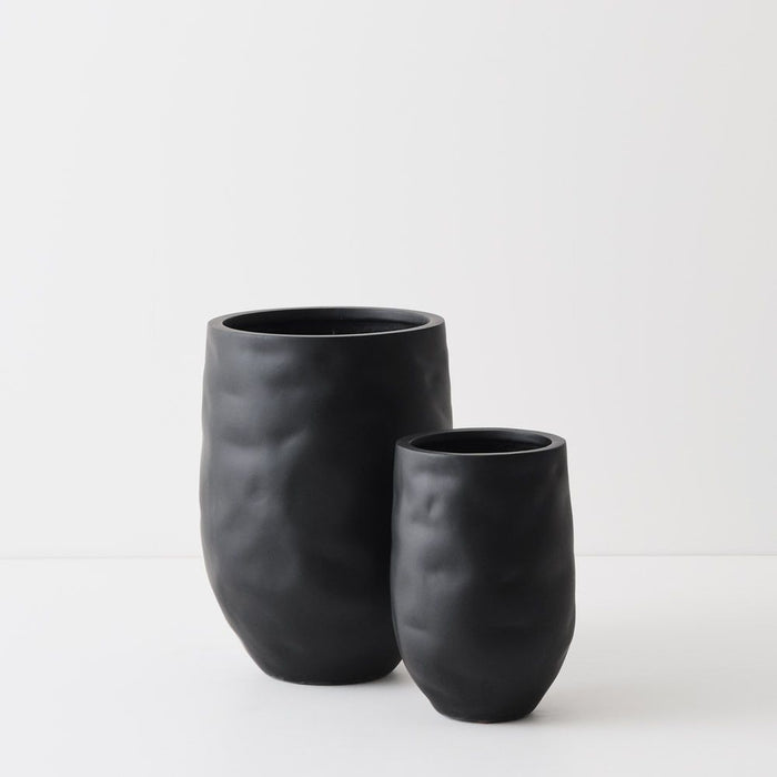Pot Buta Black Set of Two 44cm