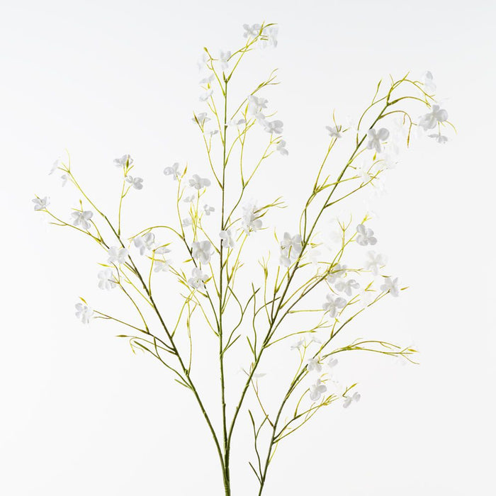 Mini Wild Flower Spray White 130cm Pack of 12