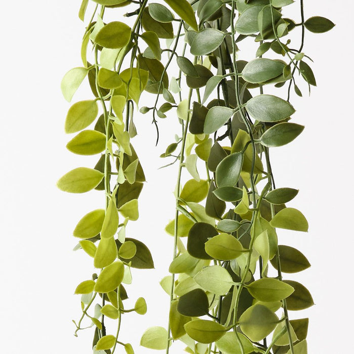 Fern Button Hanging Bush Green 110cm Pack of 6