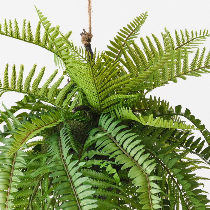 Fern Boston Hanging Ball Green 100cm Pack of 2