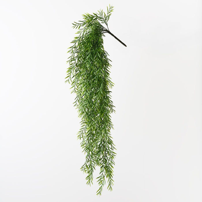 Acacia Leaf Hanging Bush Light Green 105cm Pack of 6